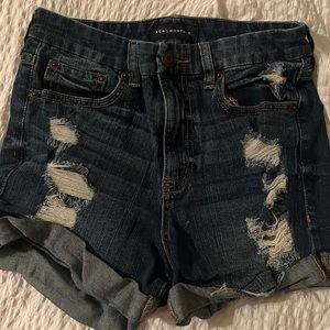 Aeropostale Distressed Jean shorts